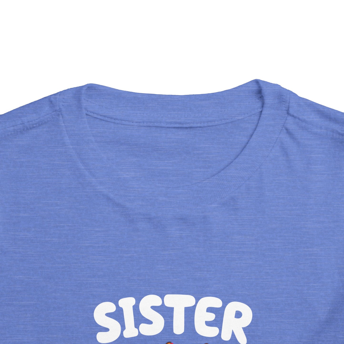 Sister Birthday Toddler Short Sleeve Tee