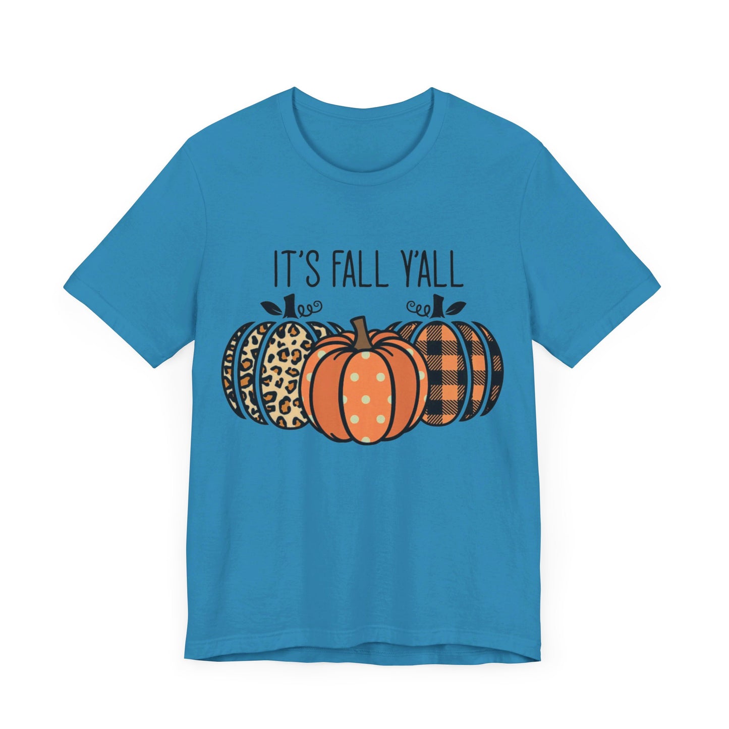 It's Fall Ya'll Jersey Short Sleeve Tee