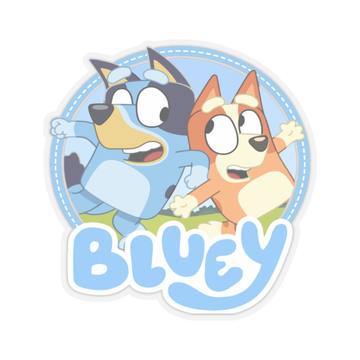 BLUEY Kiss-Cut Stickers