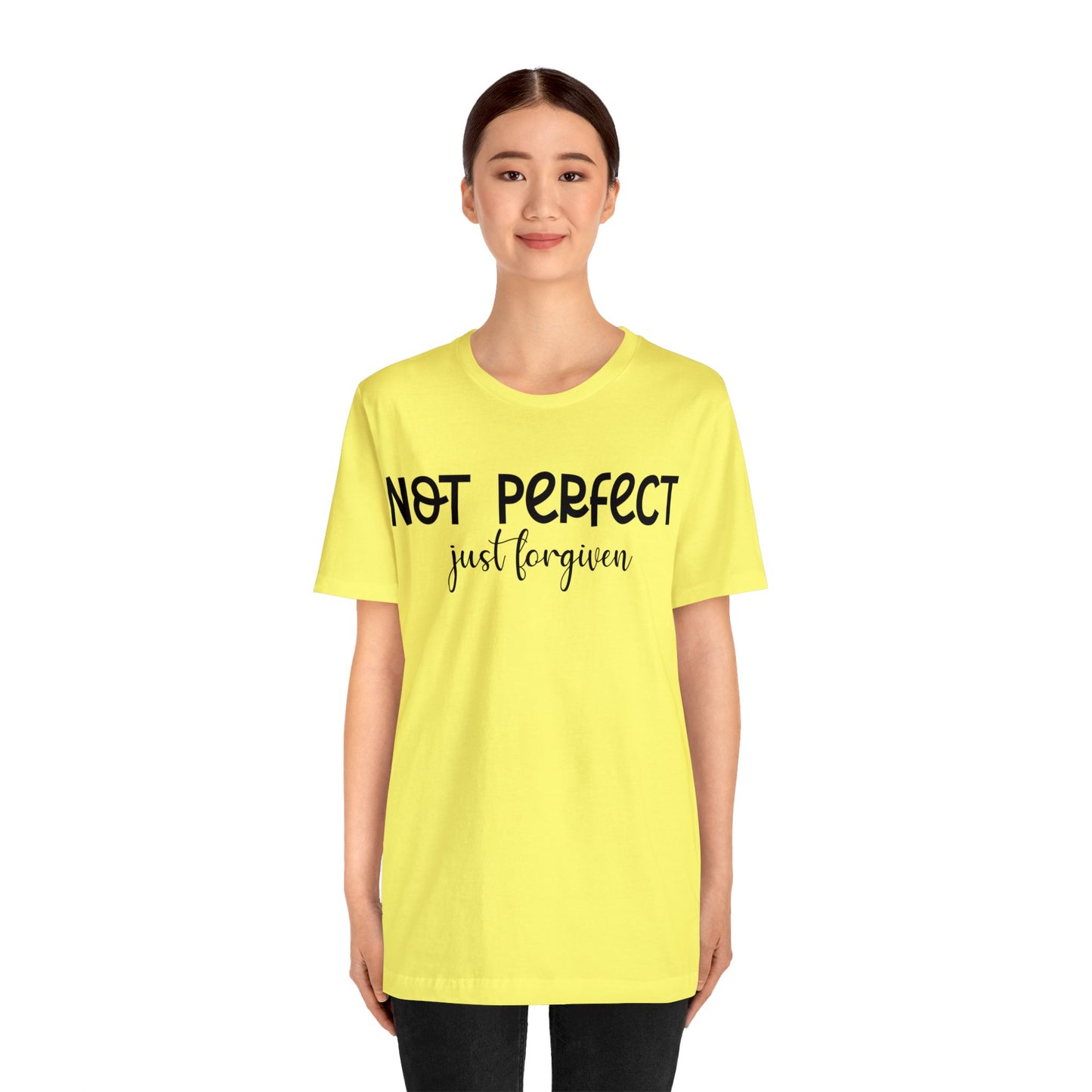 Not perfect just forgiven Short sleeve Tshirt