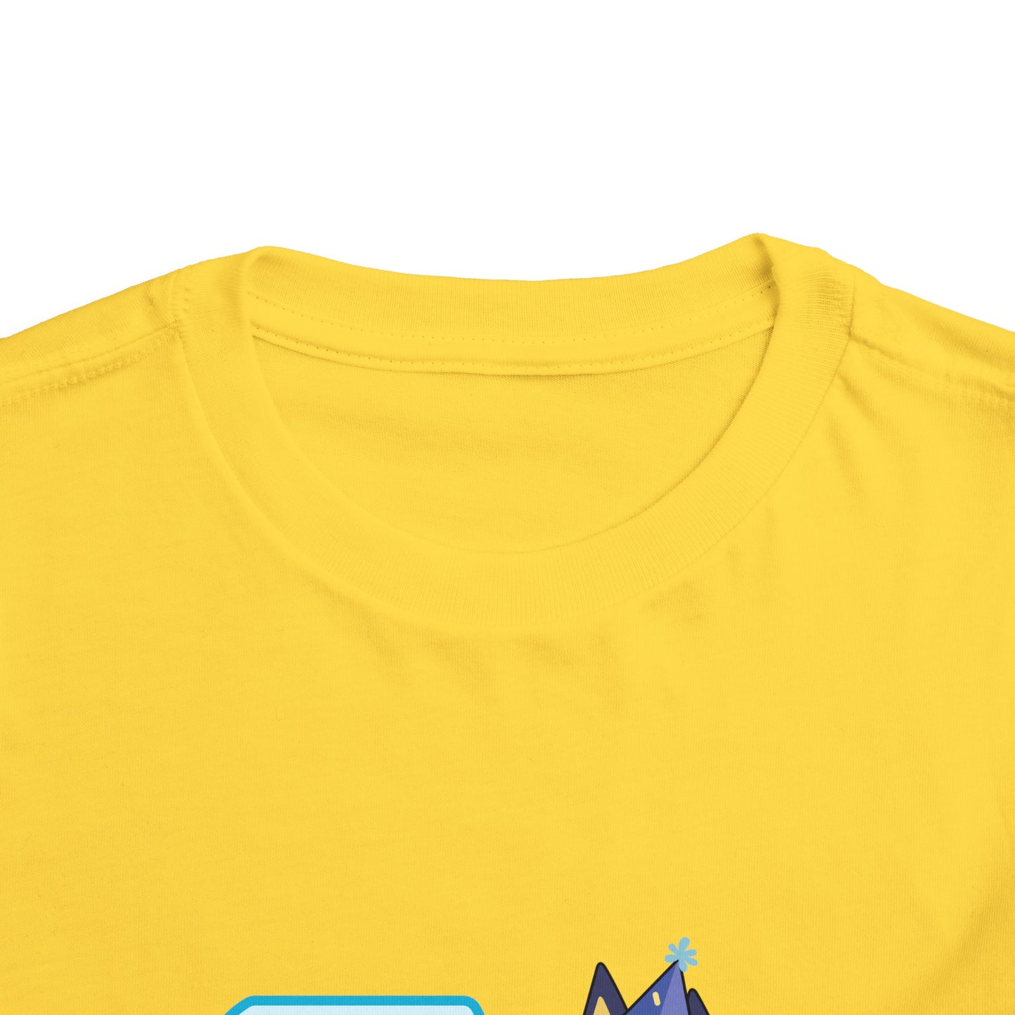 #3 Birthday Toddler Short Sleeve Tee