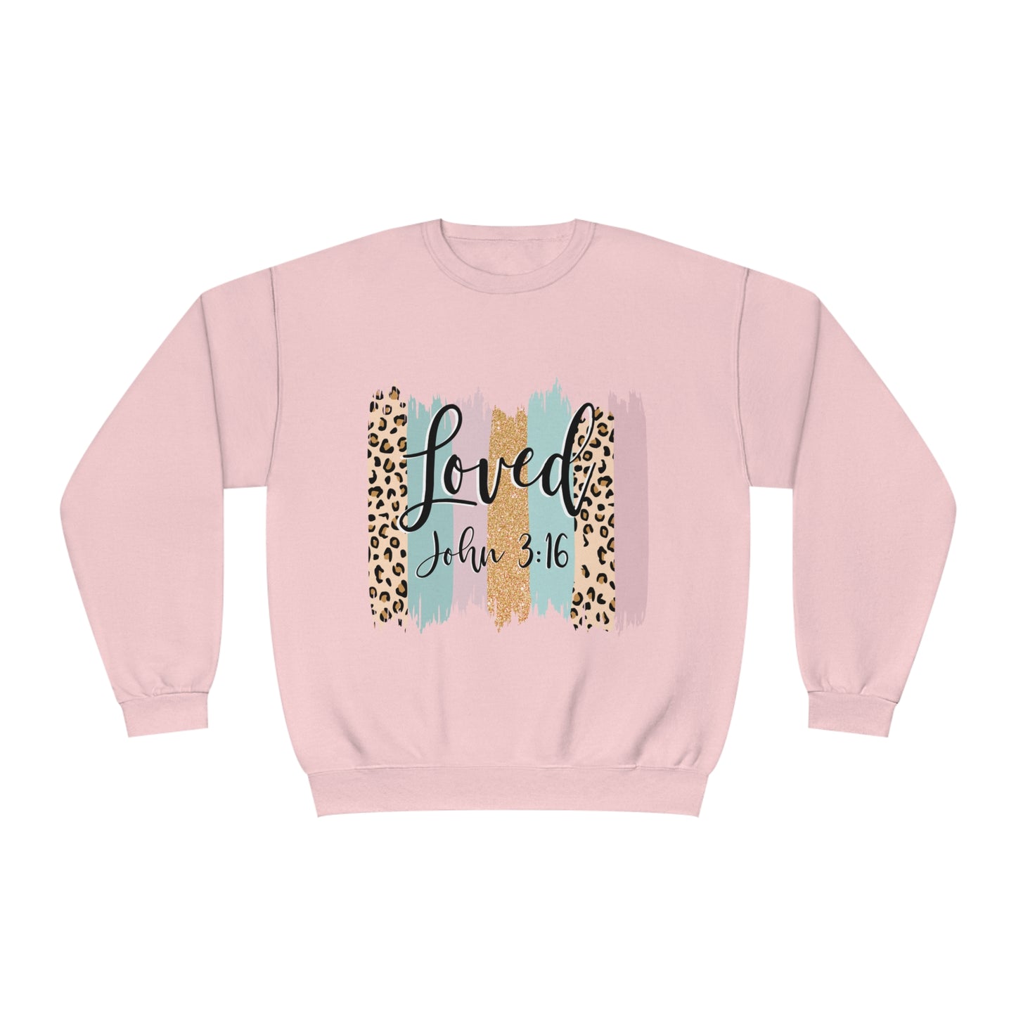 Loved John 3:16 Crewneck Sweatshirt