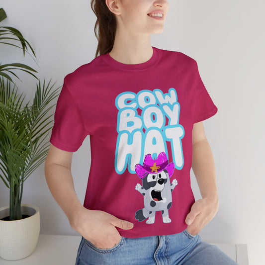 Cowboy Hat Short Sleeve Tshirt
