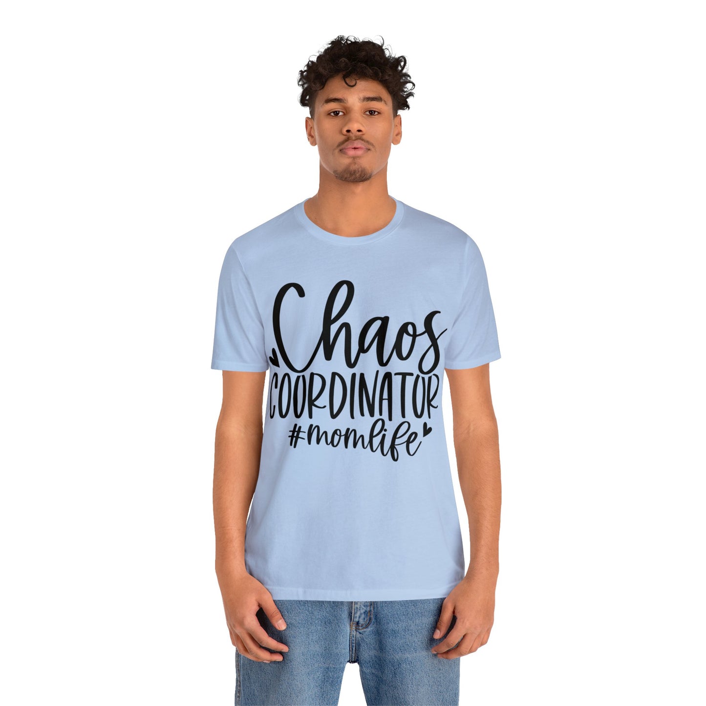 Chaos Coordinator #momlife short sleeve tshirt