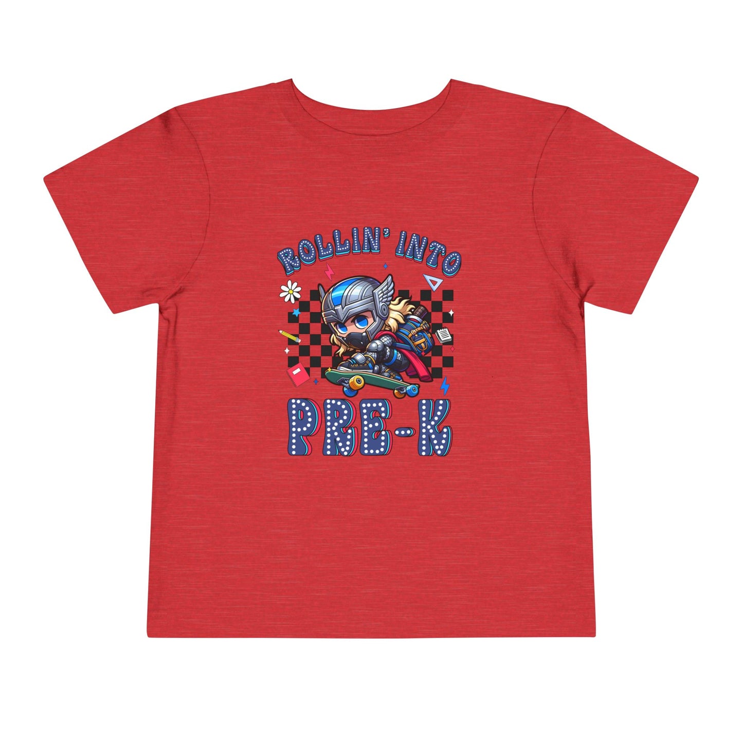 THOR - Rollin' Into Pre-K Toddler Short Sleeve Tee