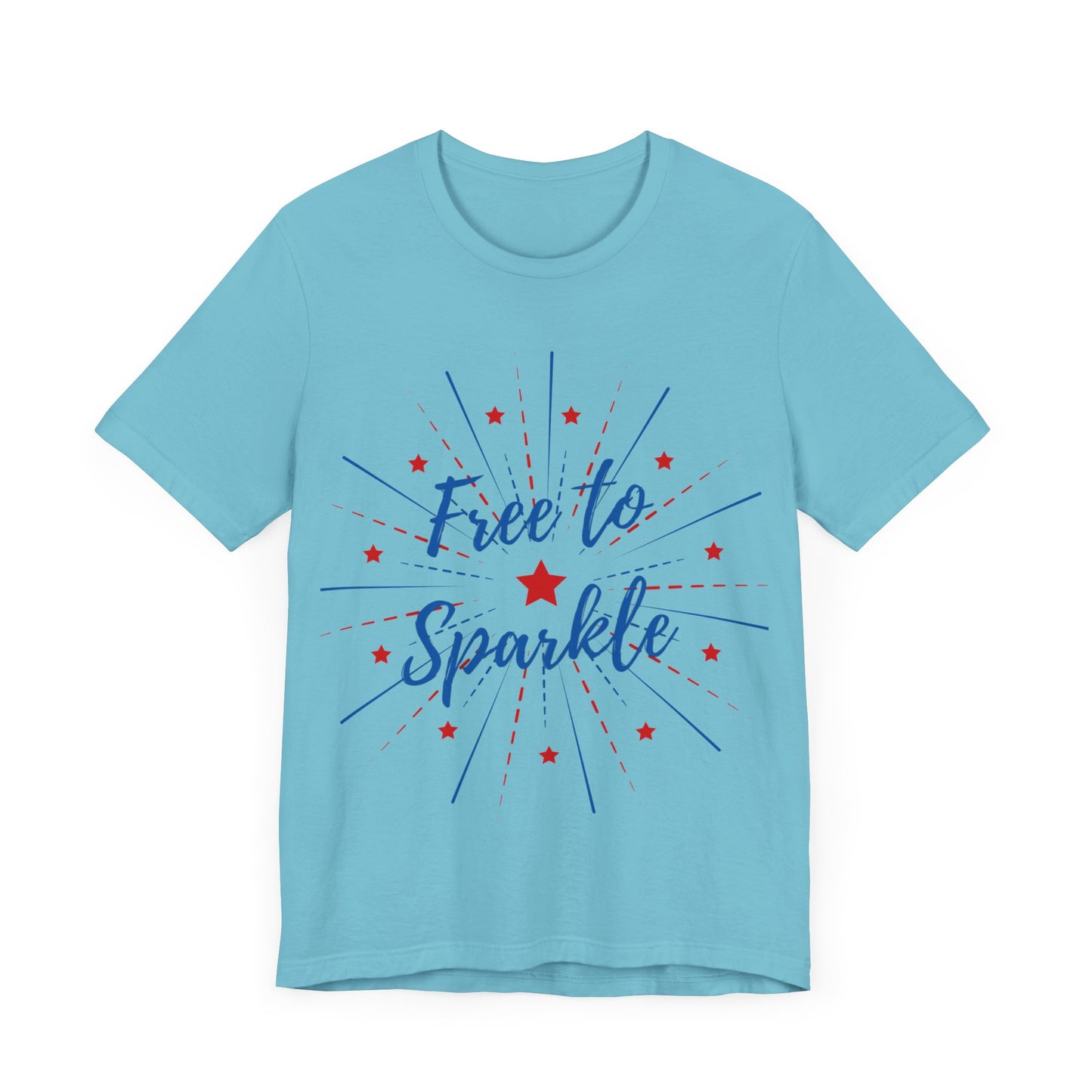 Free to Sparkle Jersey Short Sleeve Tee