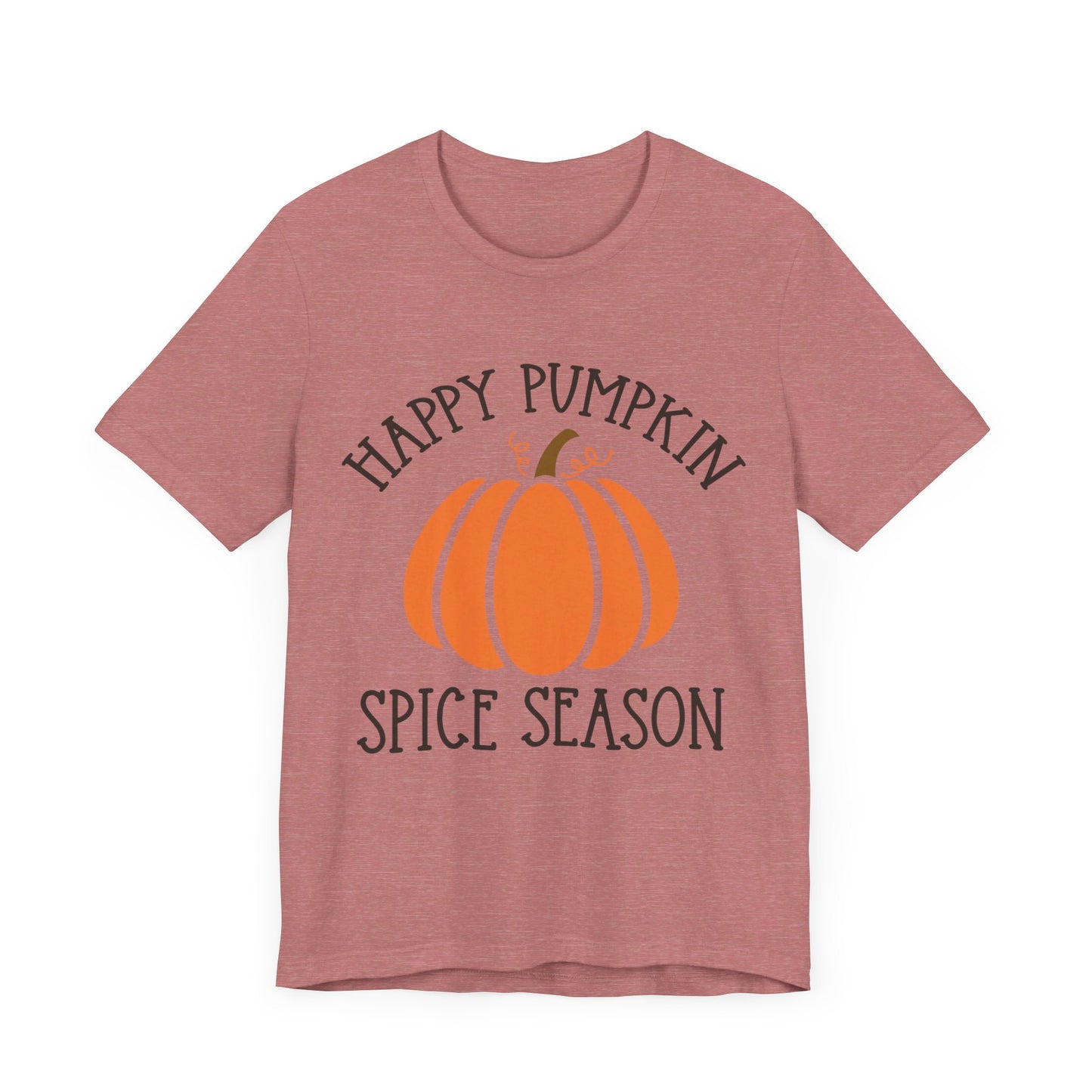 Happy Pumpkin Spice Season Jersey Short Sleeve Tee