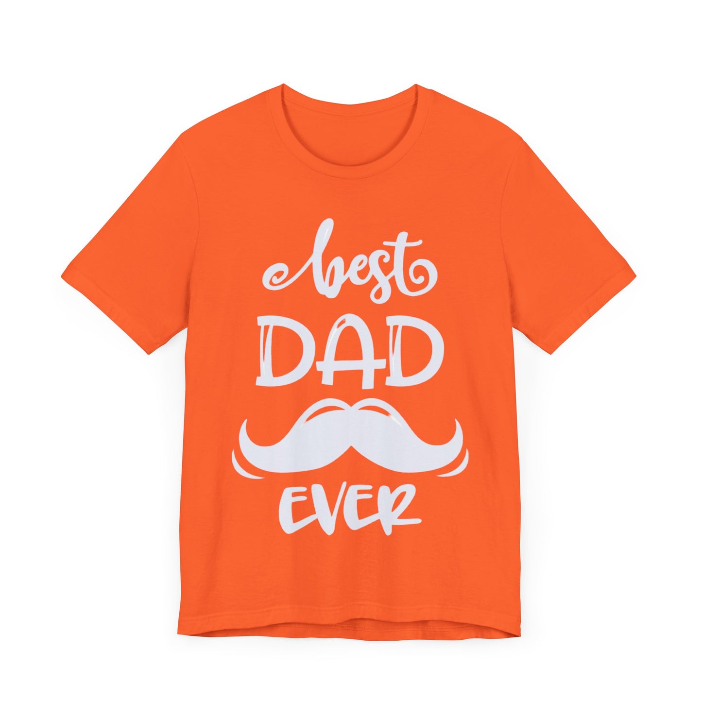 Best Dad Ever Jersey Short Sleeve Tee