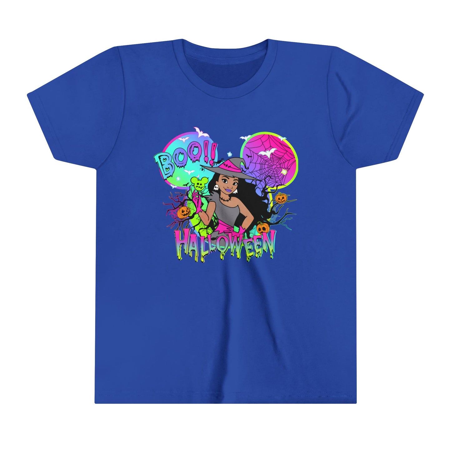 Moana Boo! Halloween Youth Short Sleeve Tee