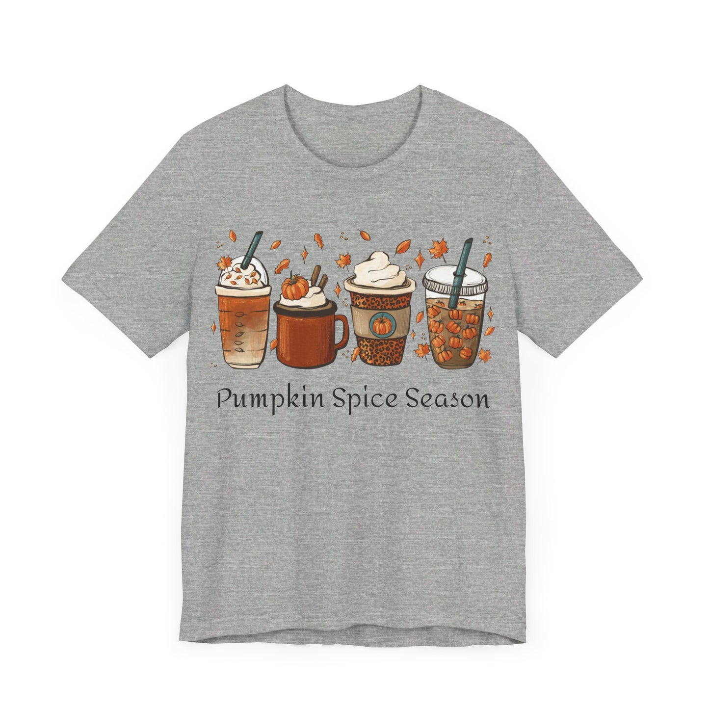 Pumpkin Spice Season Jersey Short Sleeve Tee