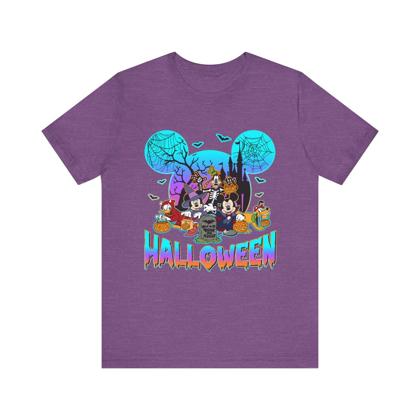 Halloween Mickey and Friends Jersey Short Sleeve Tee