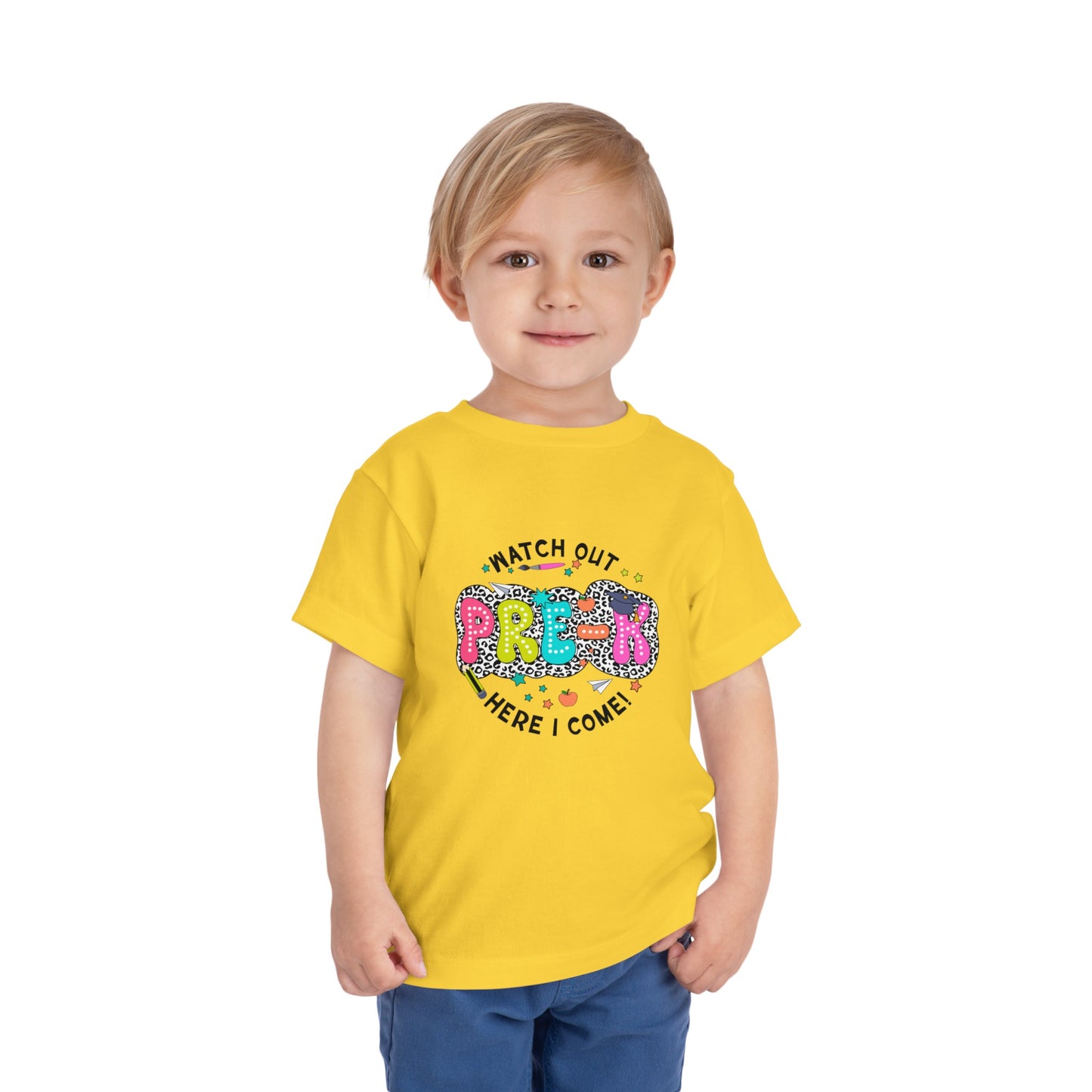 Watch Out Pre-K Toddler Short Sleeve Tee