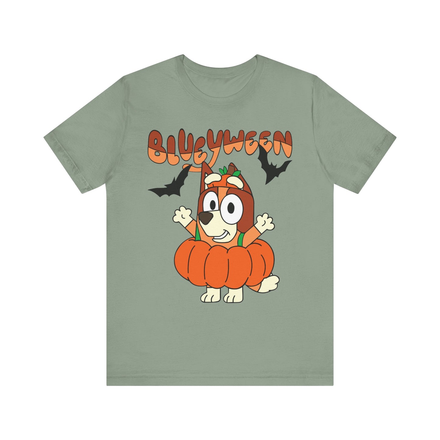 Blueyween "Bingo" (front and back) Jersey Short Sleeve Tee