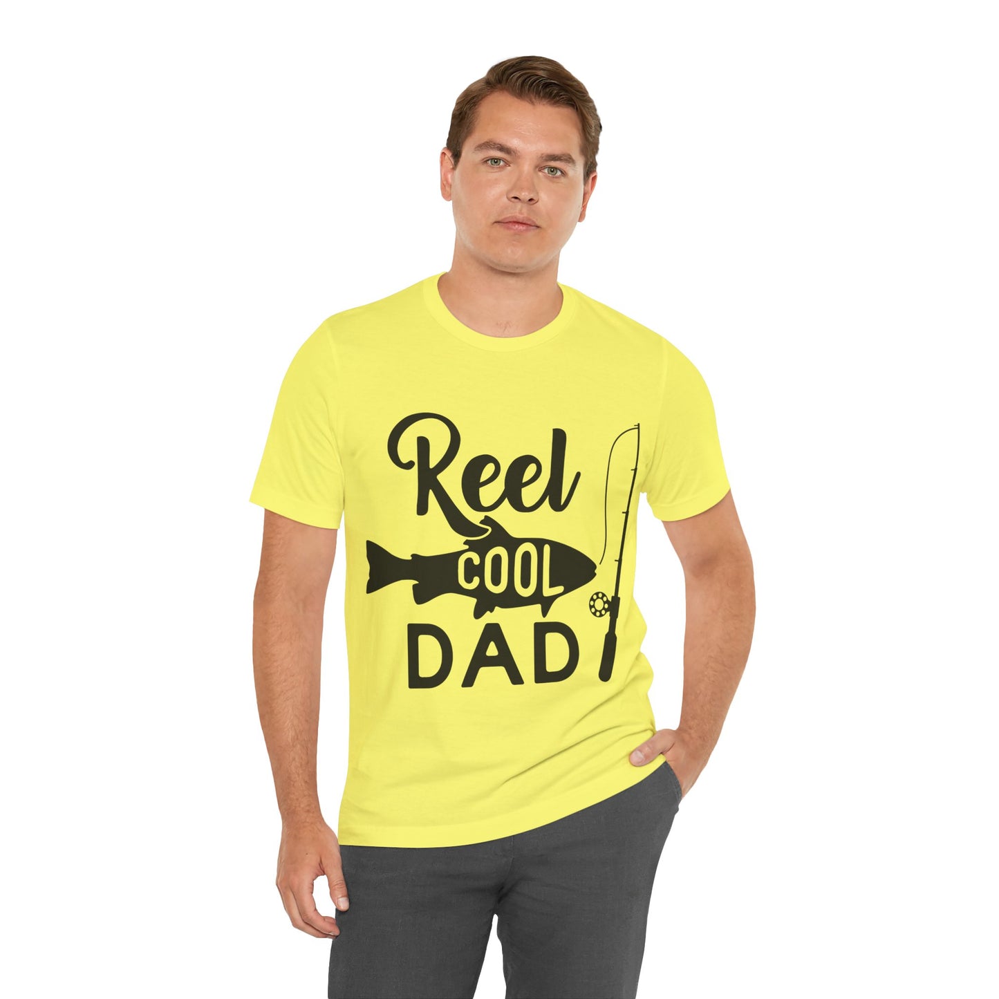Reel Cool Dad Jersey Short Sleeve Tee