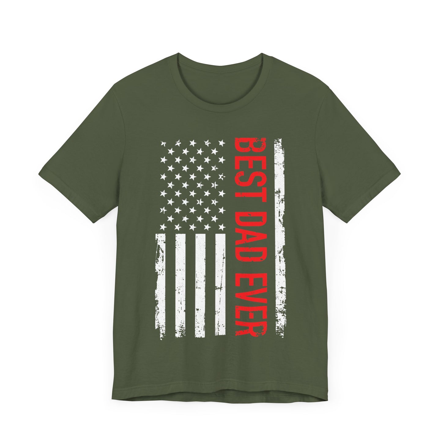 Best Dad Ever Jersey Short Sleeve Tee