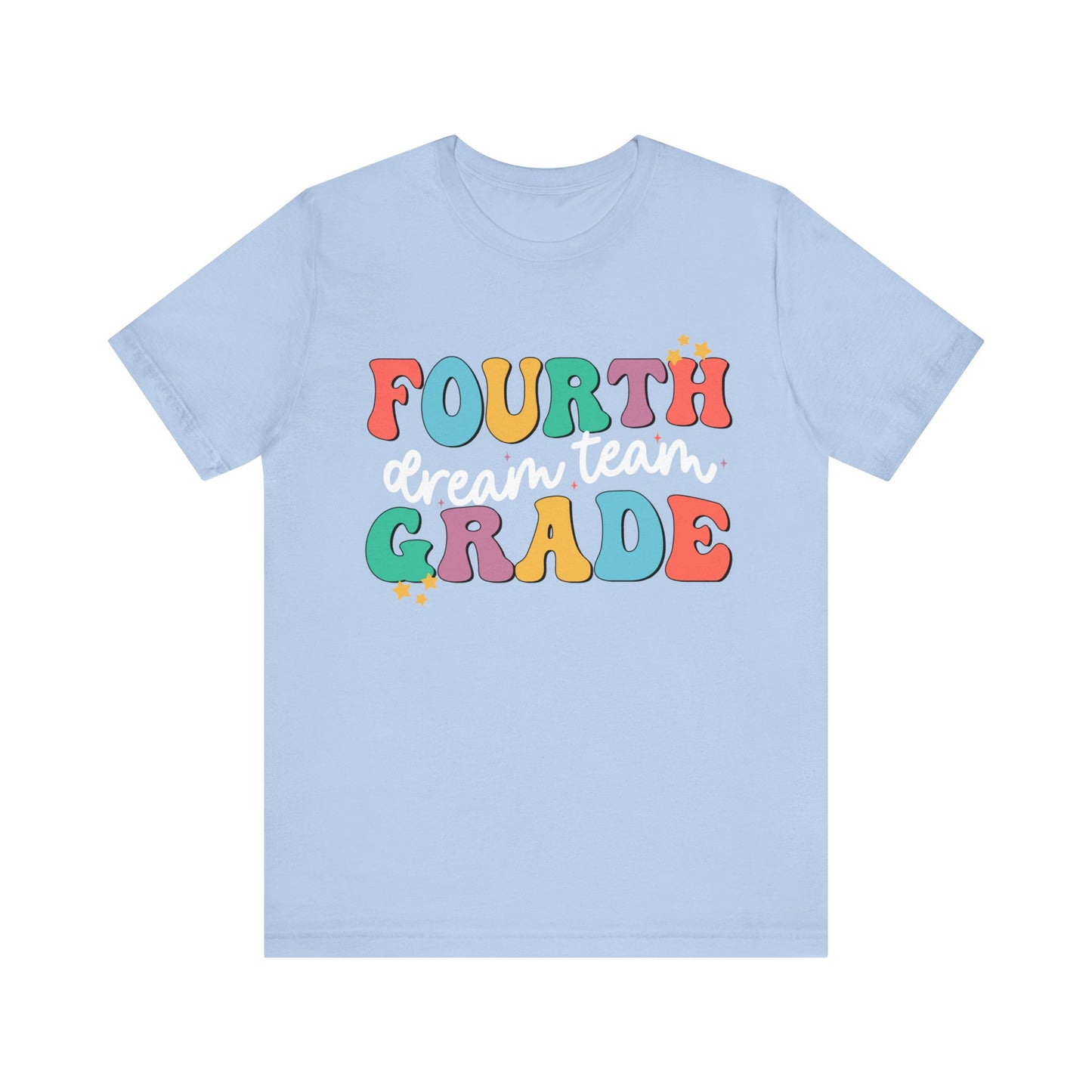 Fourth Grade Dream Team Jersey Short Sleeve Tee