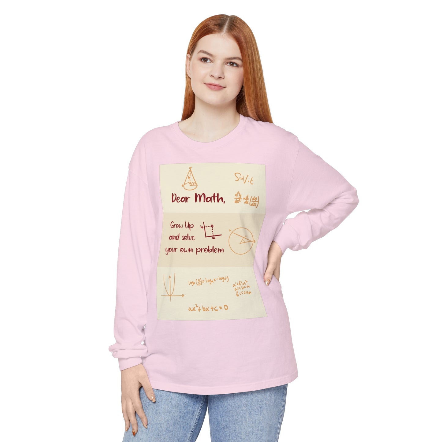 Dear Math Long Sleeve T-Shirt