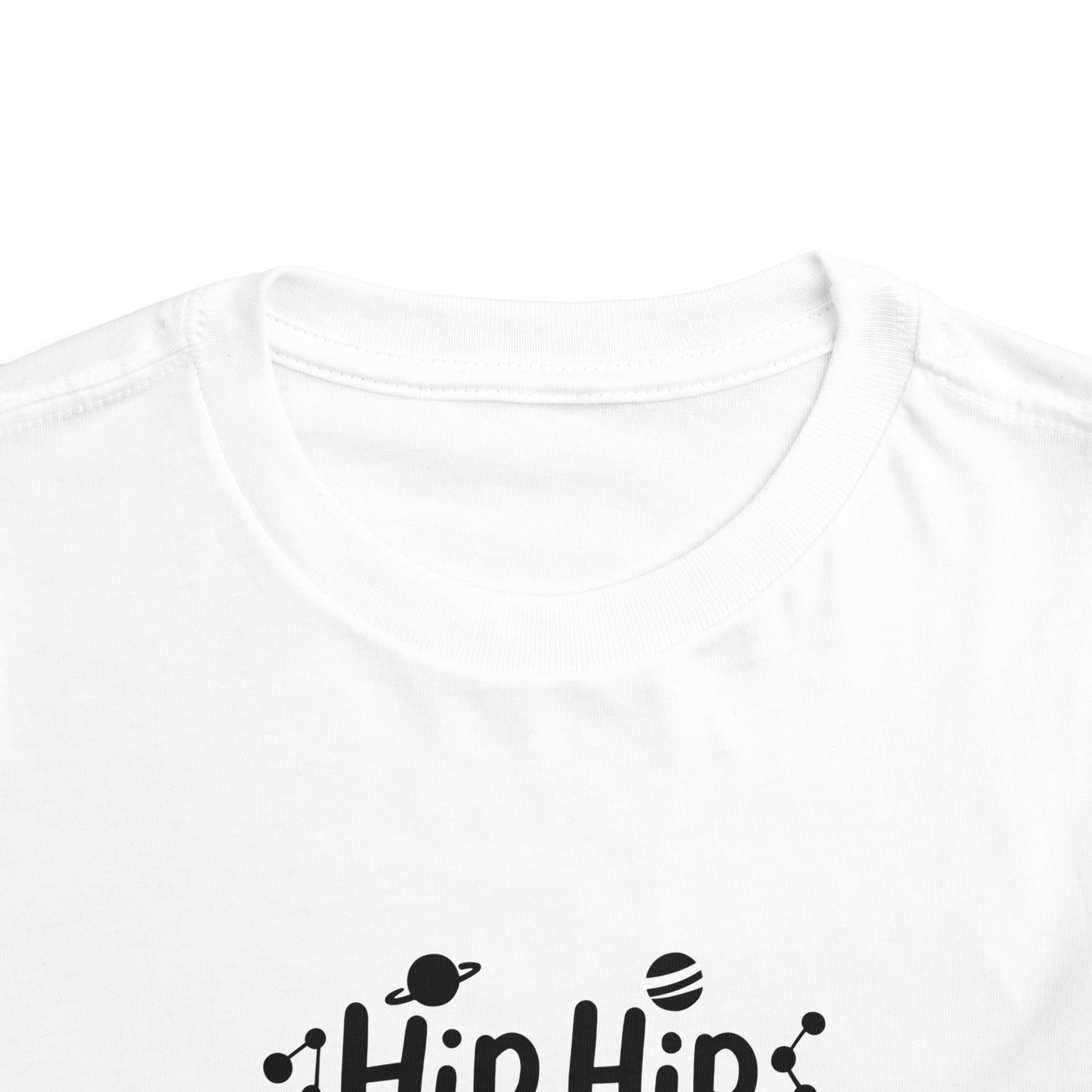 Hip Hip Hooray, Happy First Day Toddler Short Sleeve Tee