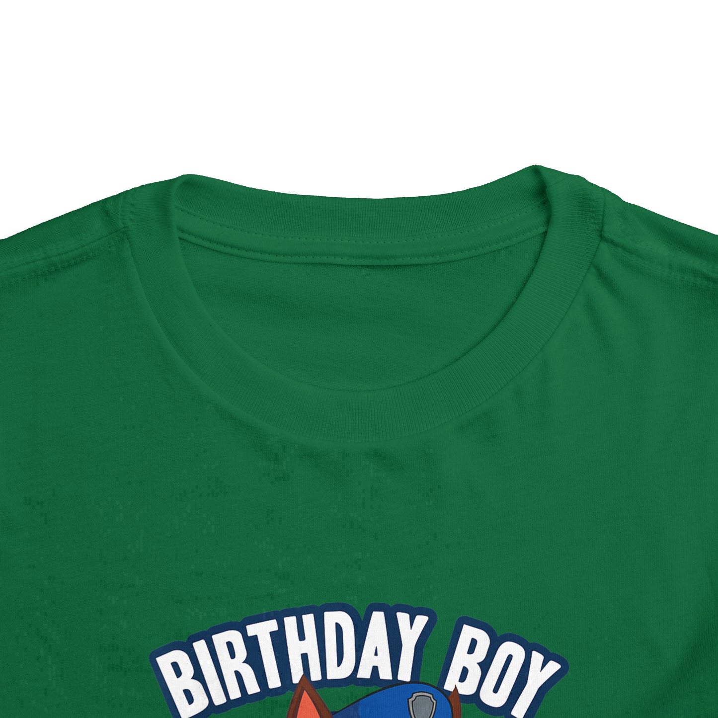 Paw Patrol Chase Birthday Boy Toddler Short Sleeve Tee