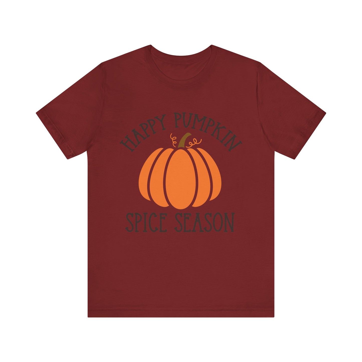 Happy Pumpkin Spice Season Jersey Short Sleeve Tee