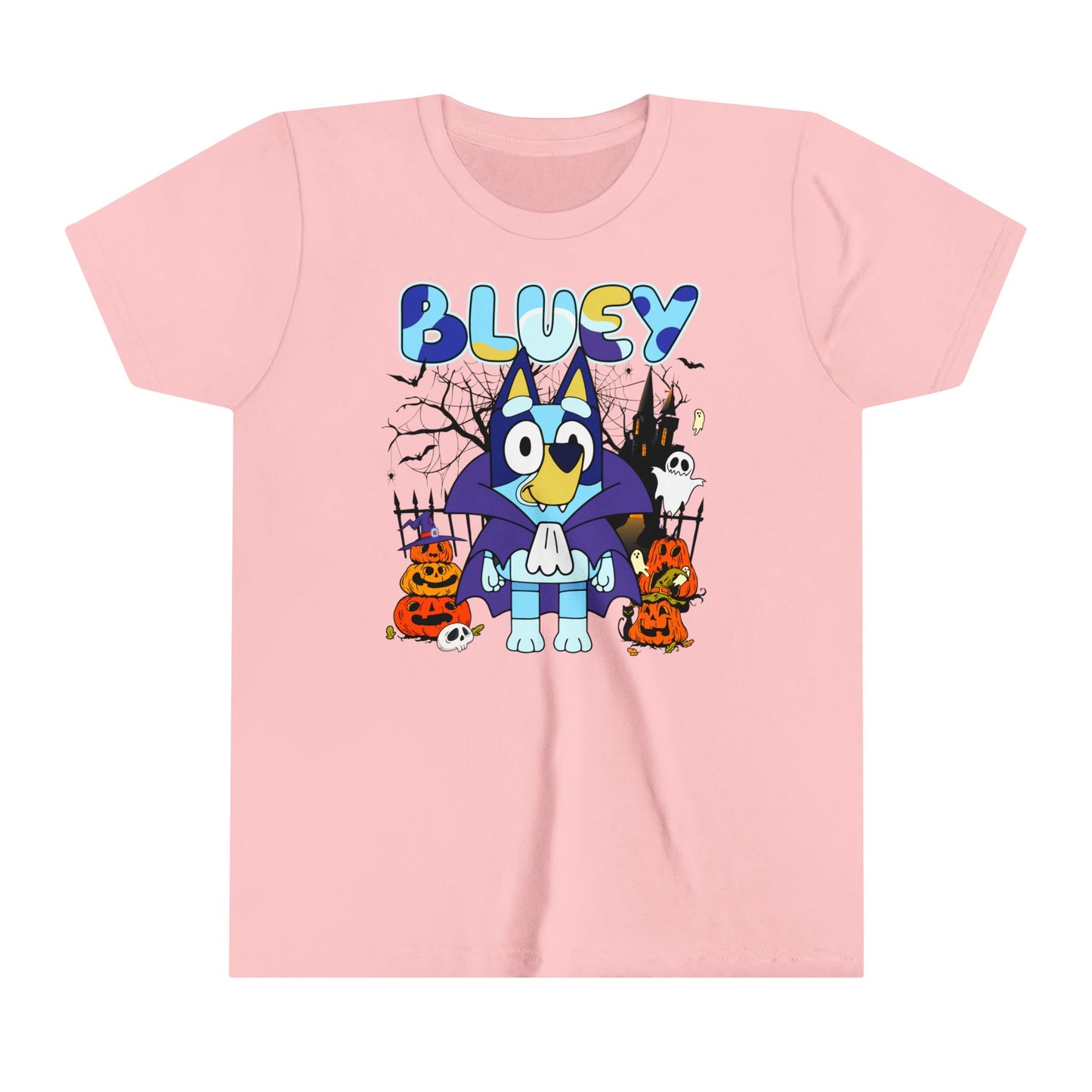 Blue vampire Youth Short Sleeve Tee