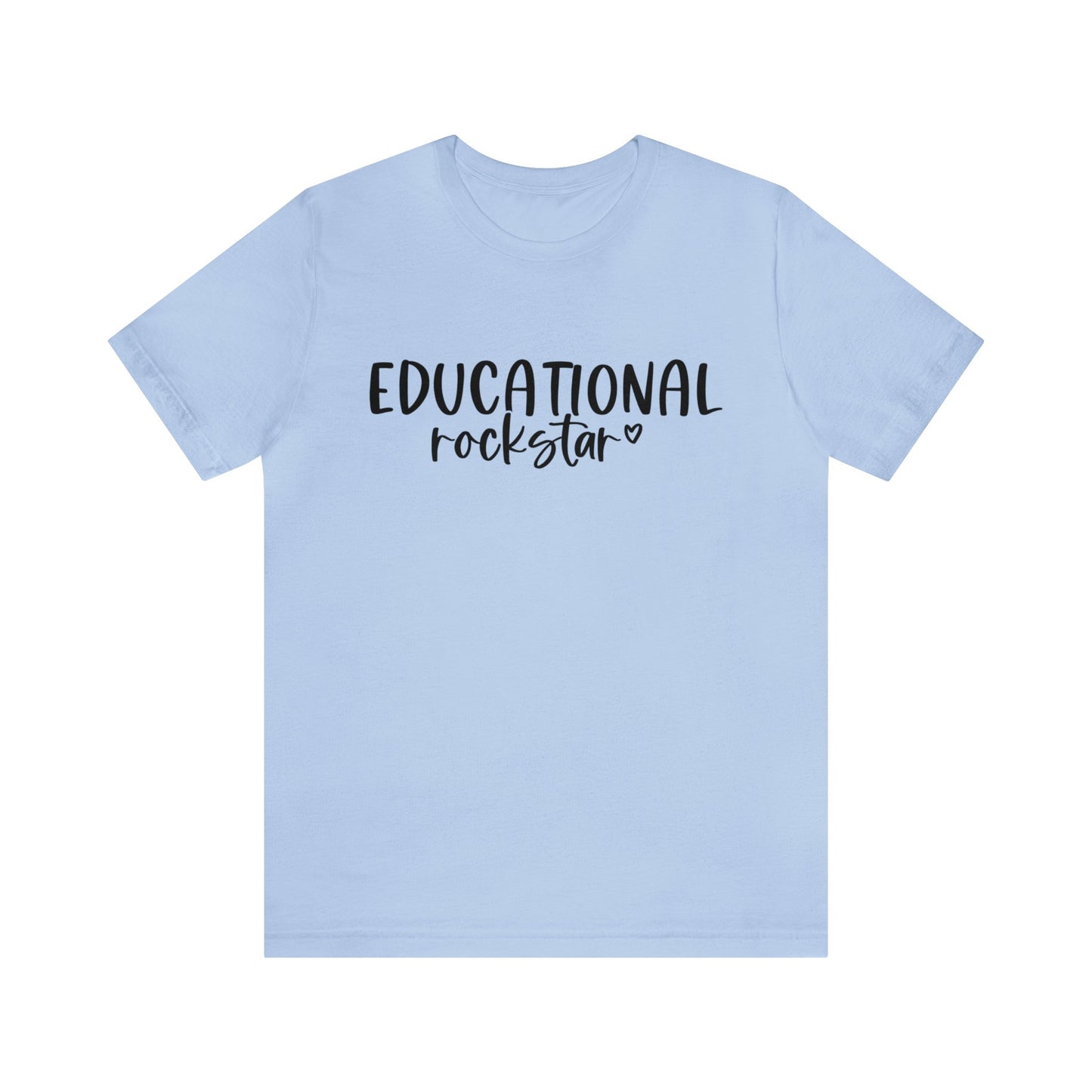Educational rockstar Short sleeve Tshirt