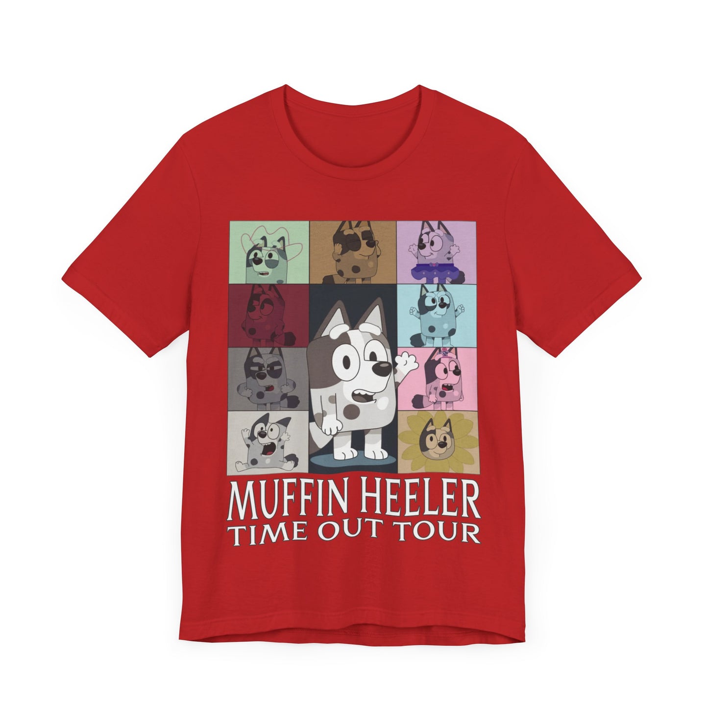 Muffin Heeler Time Out Tour Jersey Short Sleeve Tee