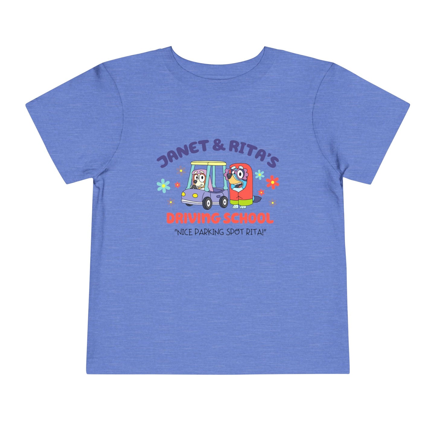 Janet & Rita's Driving School Toddler Short Sleeve Tee