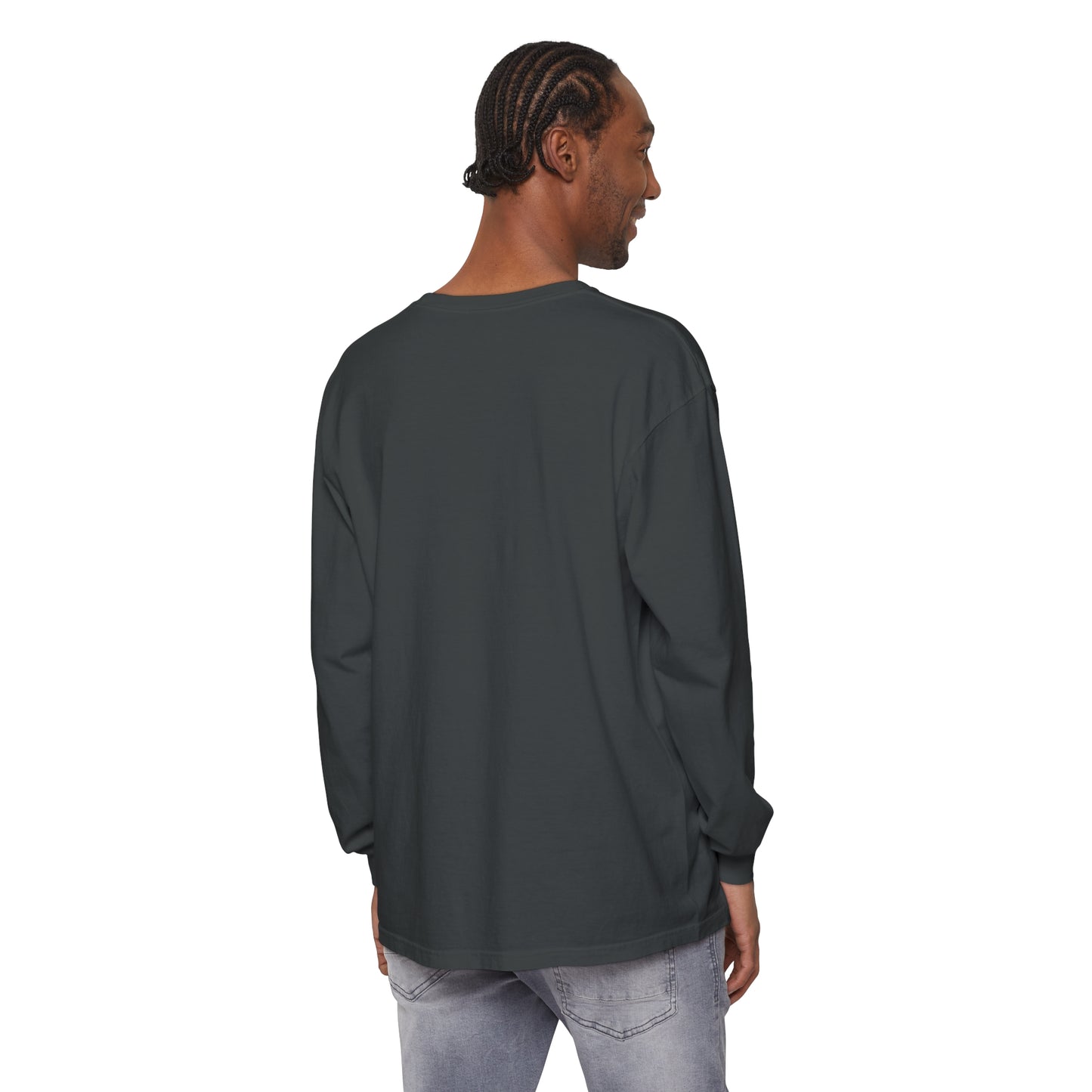 Happy Fall Garment-dyed Long Sleeve T-Shirt