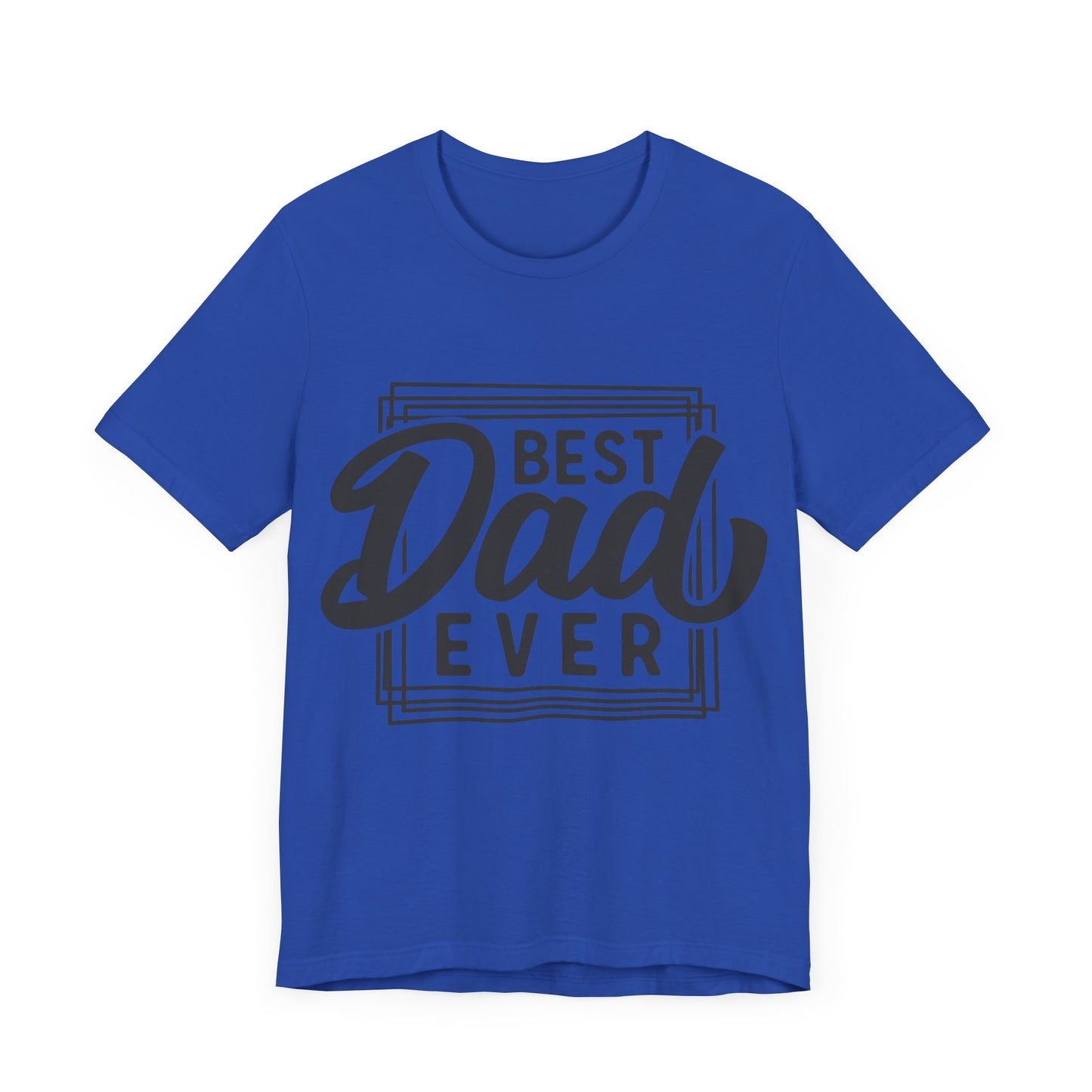 Best Dad Ever Jersey Short Sleeve Tee