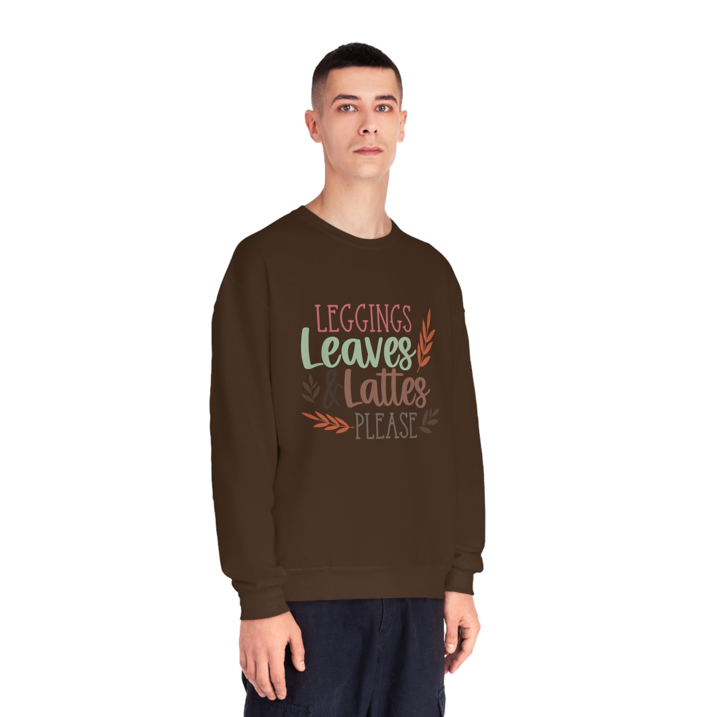 Leggings, Leaves & Lattes Please Crewneck Sweatshirt