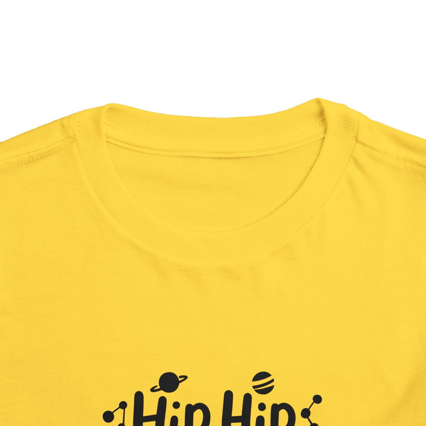 Hip Hip Hooray, Happy First Day Toddler Short Sleeve Tee