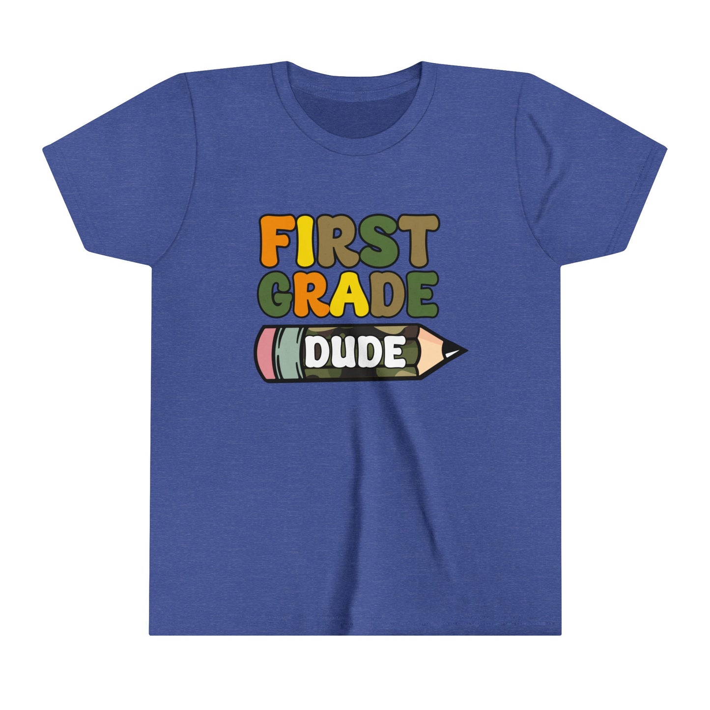 First Grade Dude Youth Short Sleeve Tee