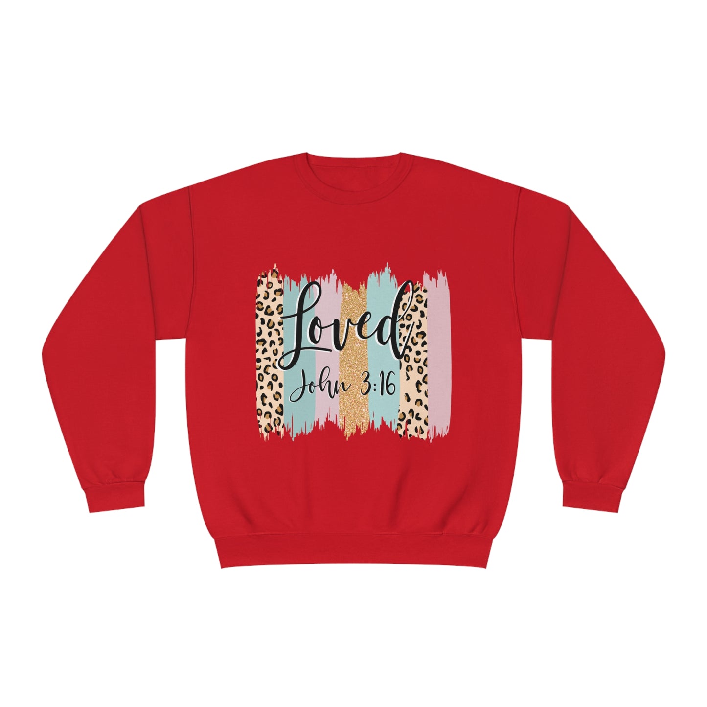 Loved John 3:16 Crewneck Sweatshirt