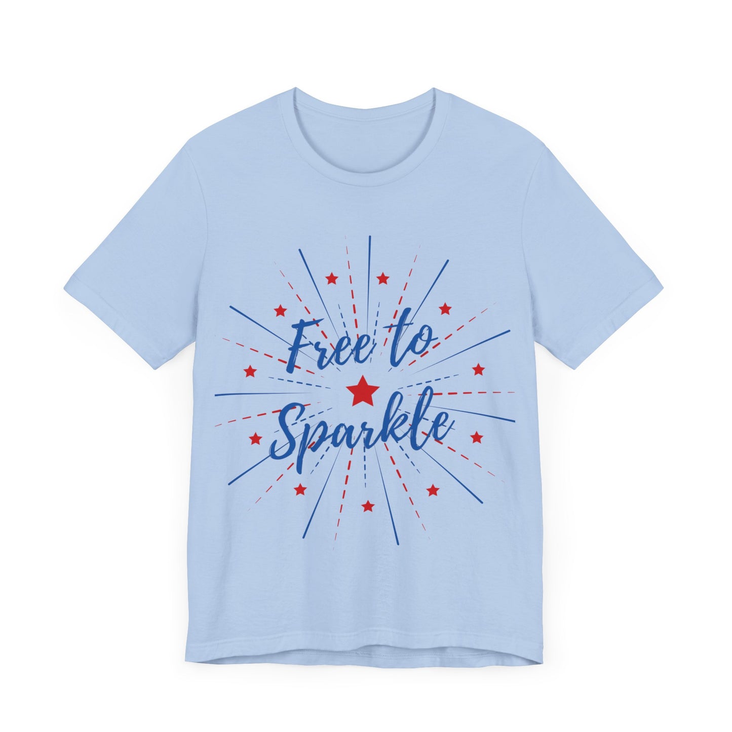 Free to Sparkle Jersey Short Sleeve Tee