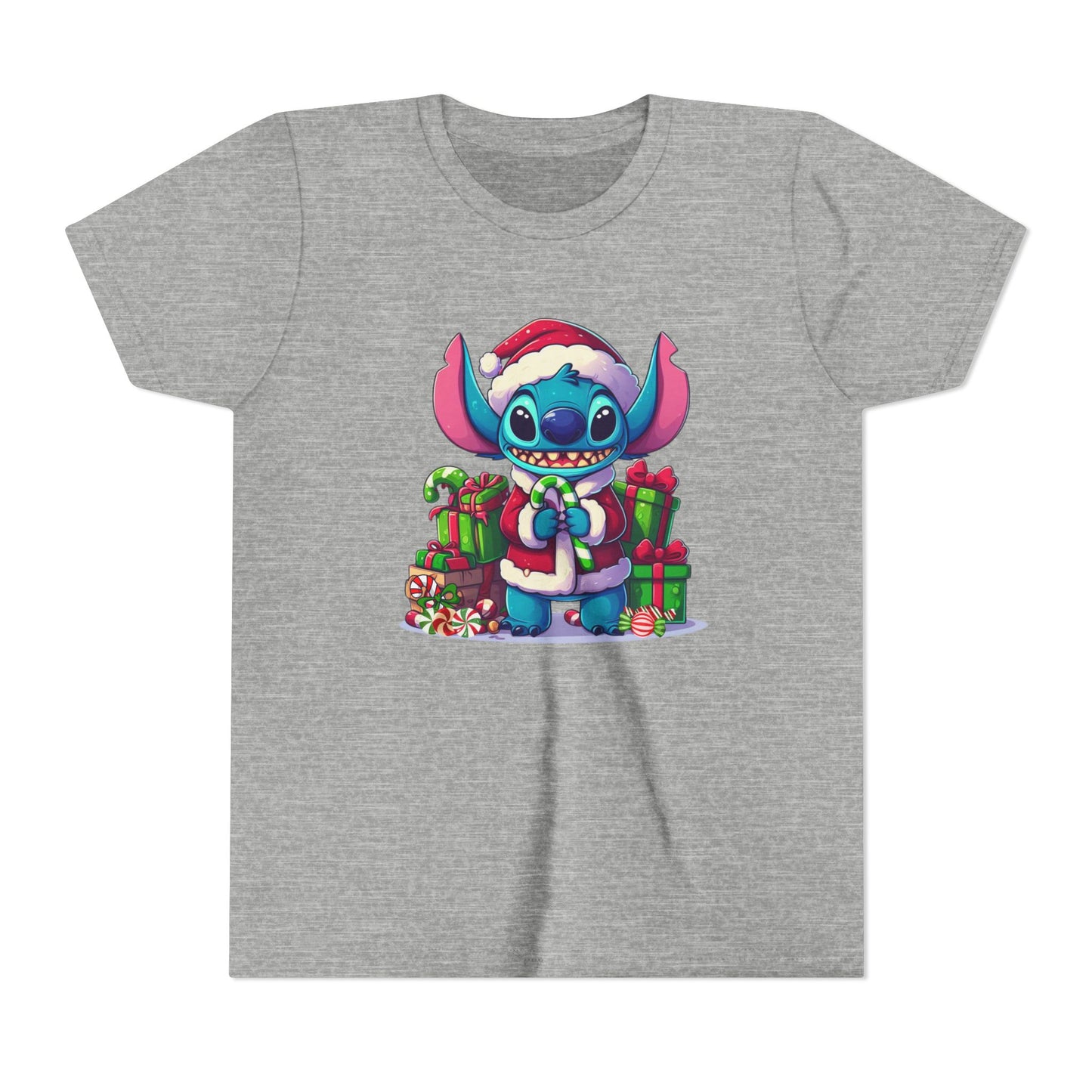 Christmas-Stitch Youth Short Sleeve Tee