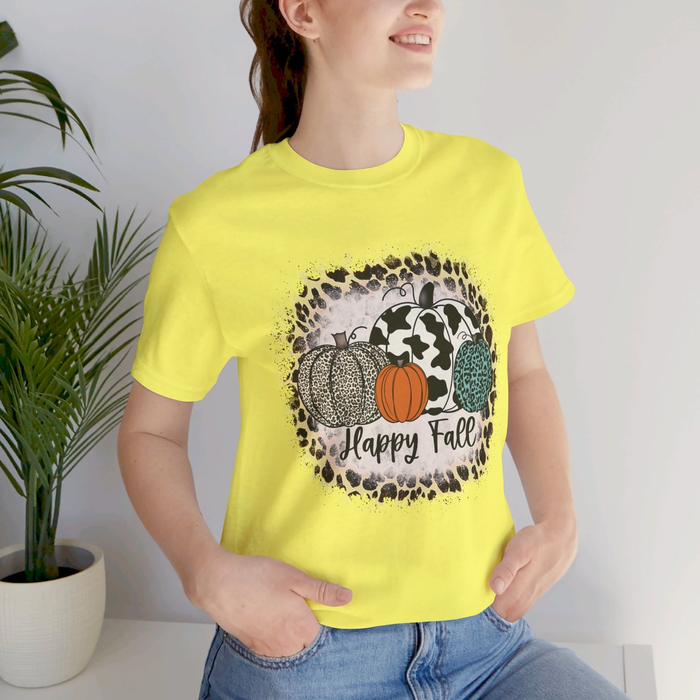Happy Fall Jersey Short Sleeve Tee