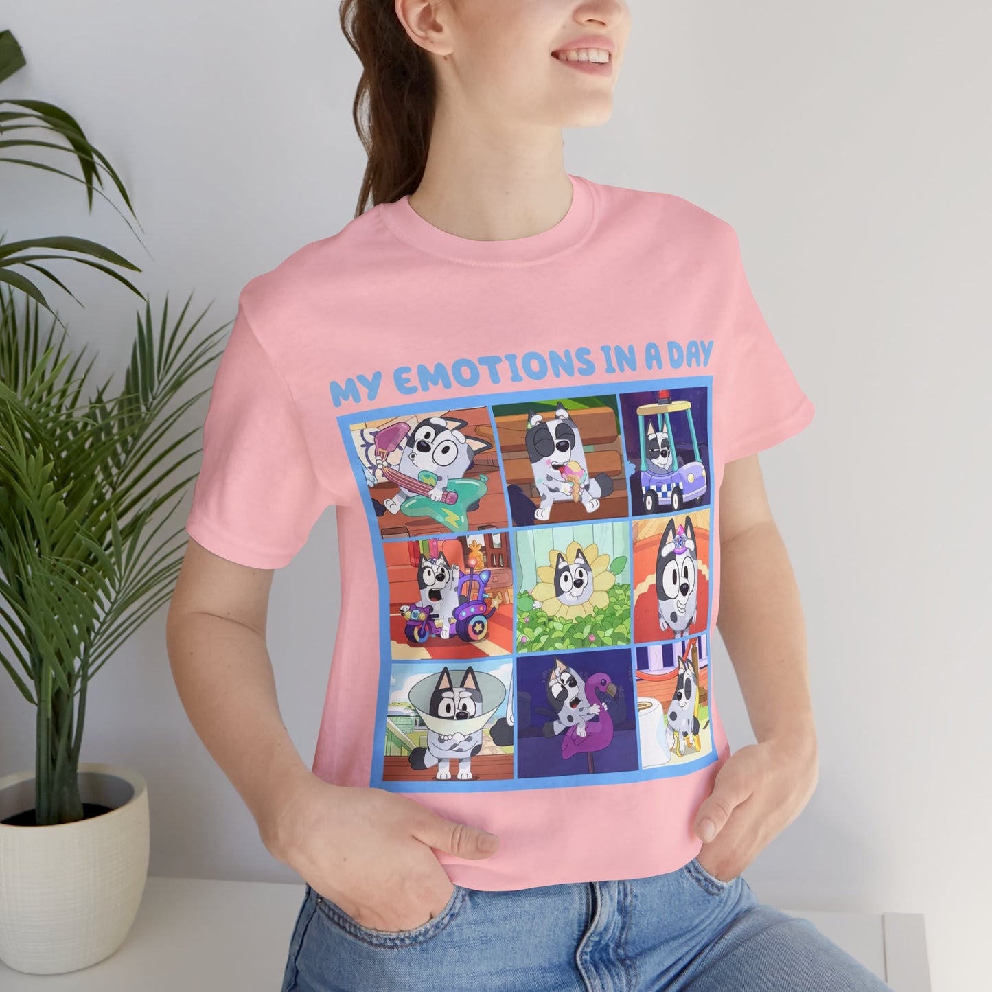 My Emotions in a Day Short Sleeve Tee
