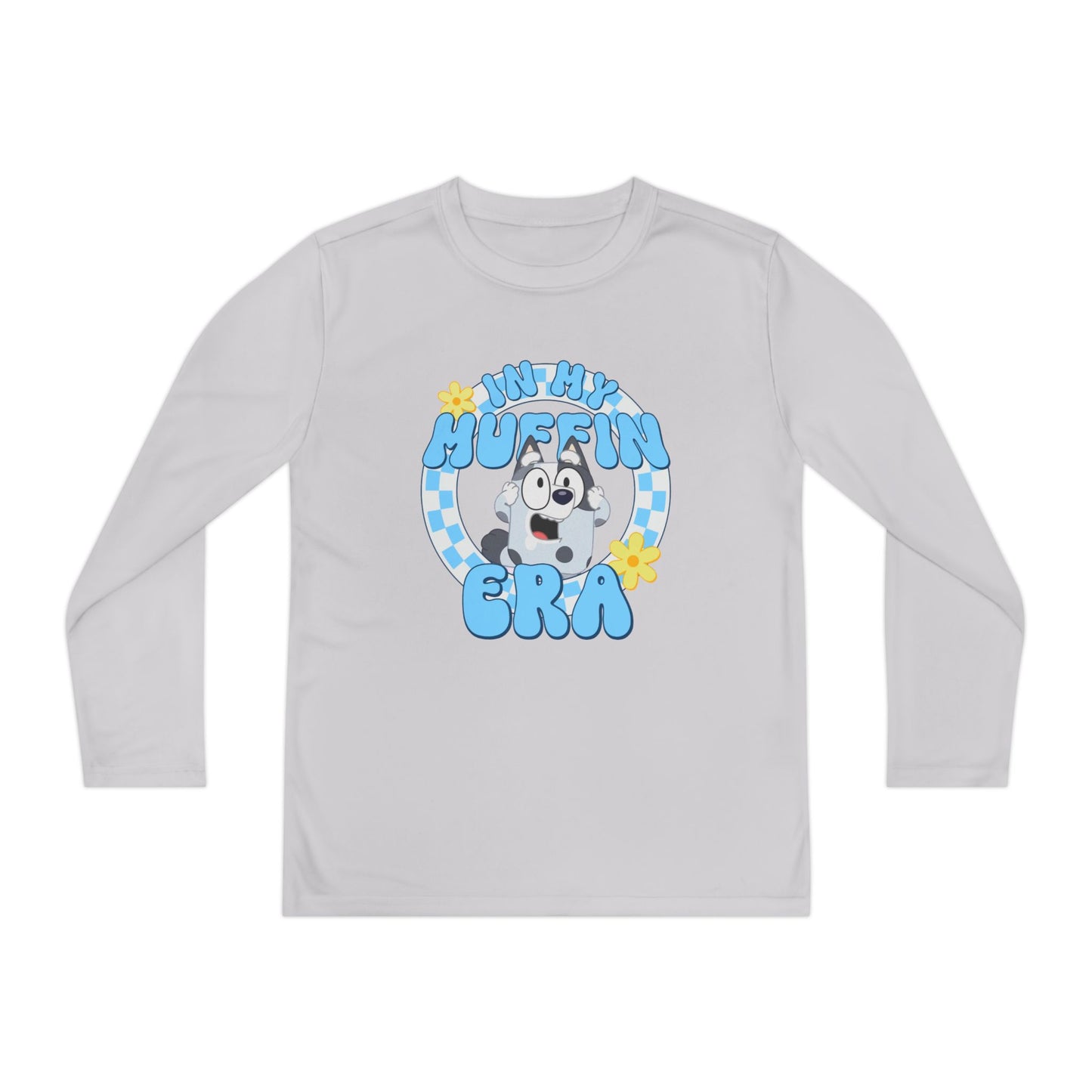 In my muffin era Youth Long Sleeve Competitor Tee