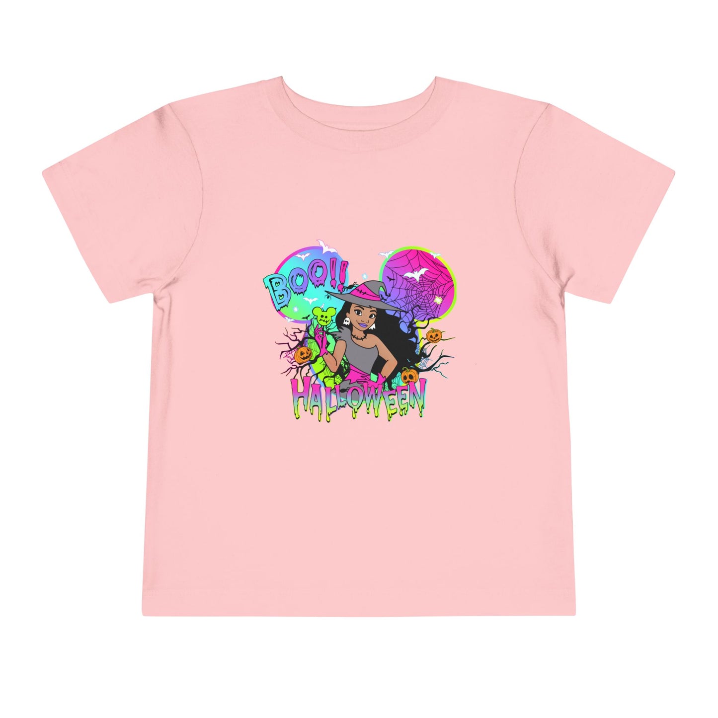 Moana Boo! Halloween Toddler Short Sleeve Tee