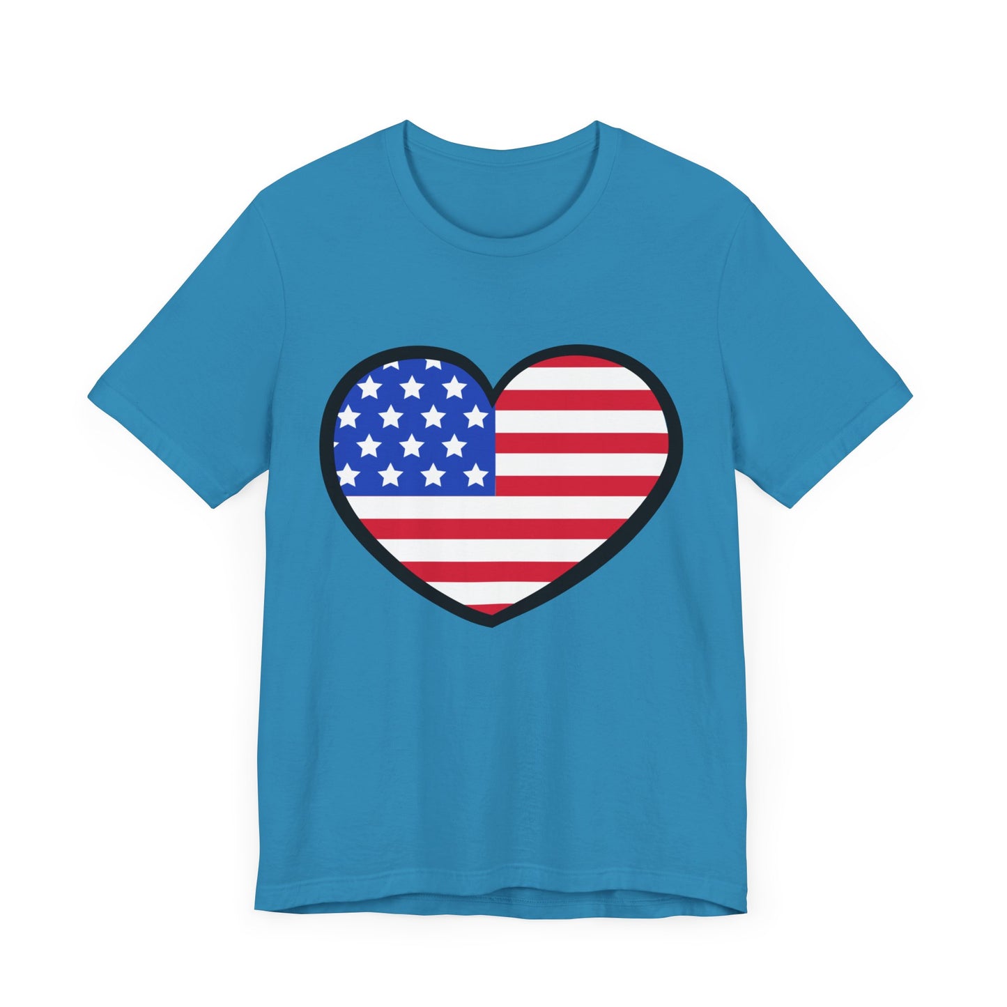 American Heart Jersey Short Sleeve Tee