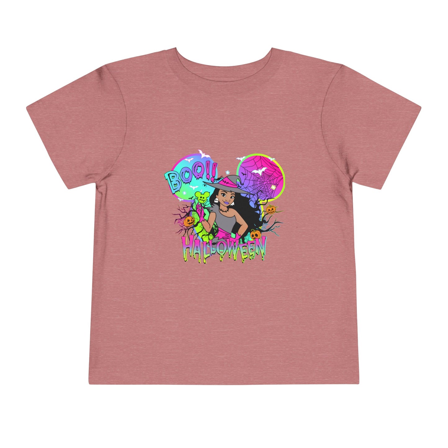 Moana Boo! Halloween Toddler Short Sleeve Tee