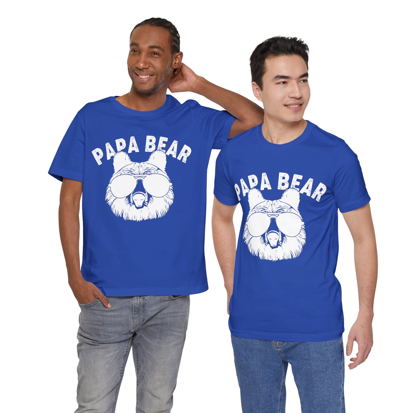 Papa Bear Jersey Short Sleeve Tee