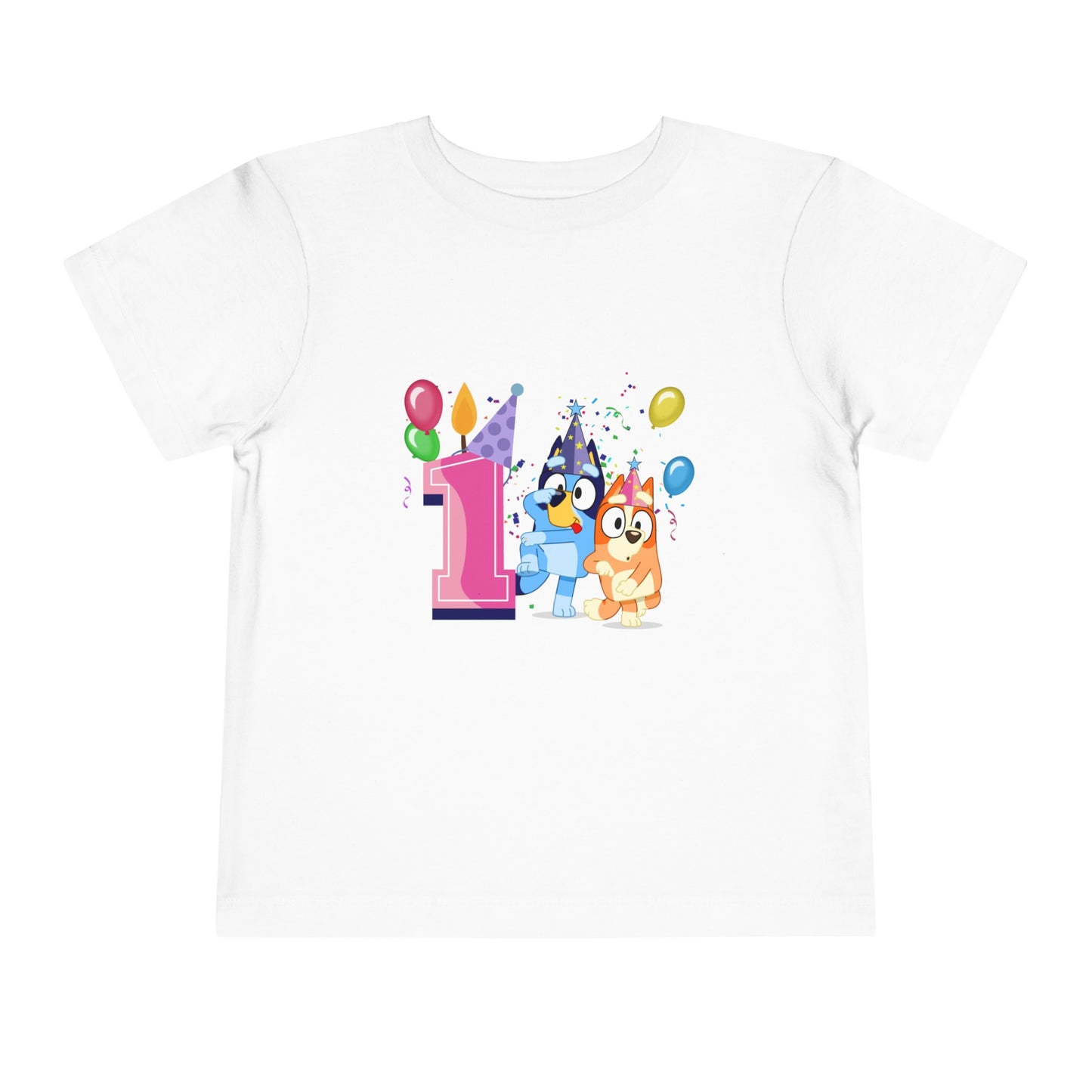 1st Birthday Toddler Short Sleeve Tee