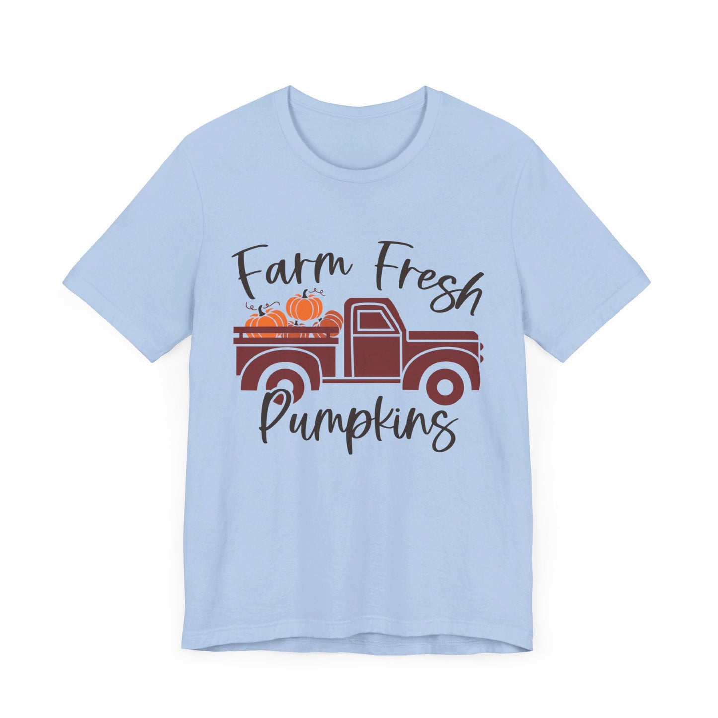 Farm Fresh Pumpkins Jersey Short Sleeve Tee
