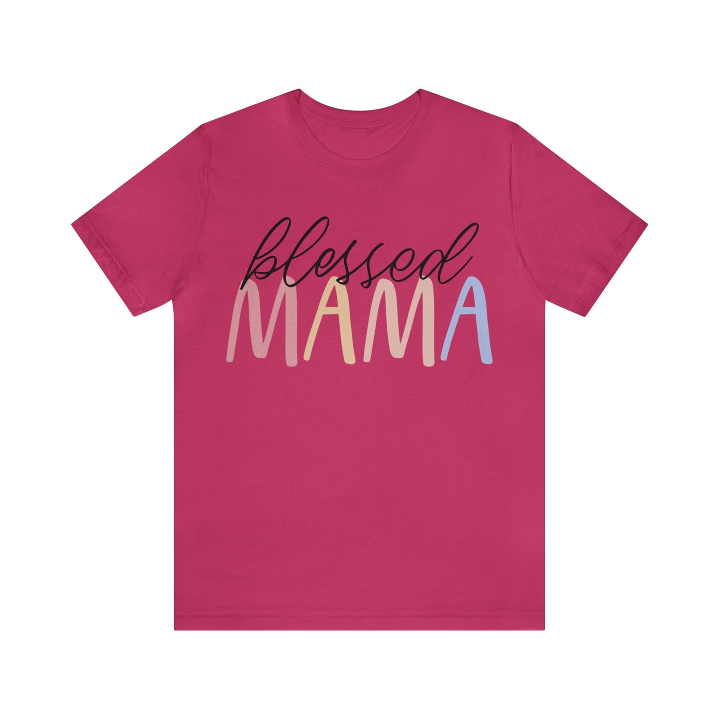 Blessed Mama short sleeve tshirt