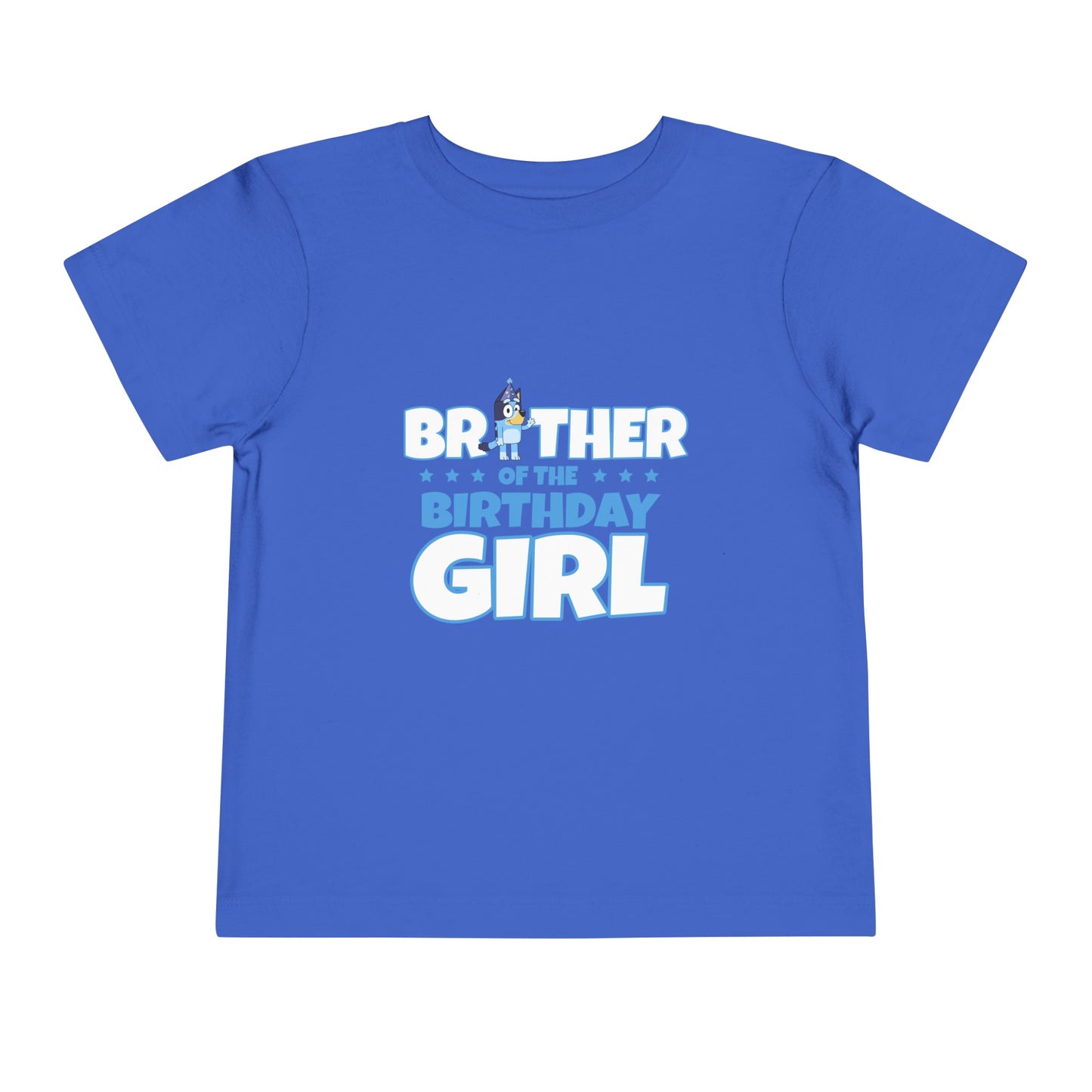 Brother of the Birthday Girl Toddler Short Sleeve Tee