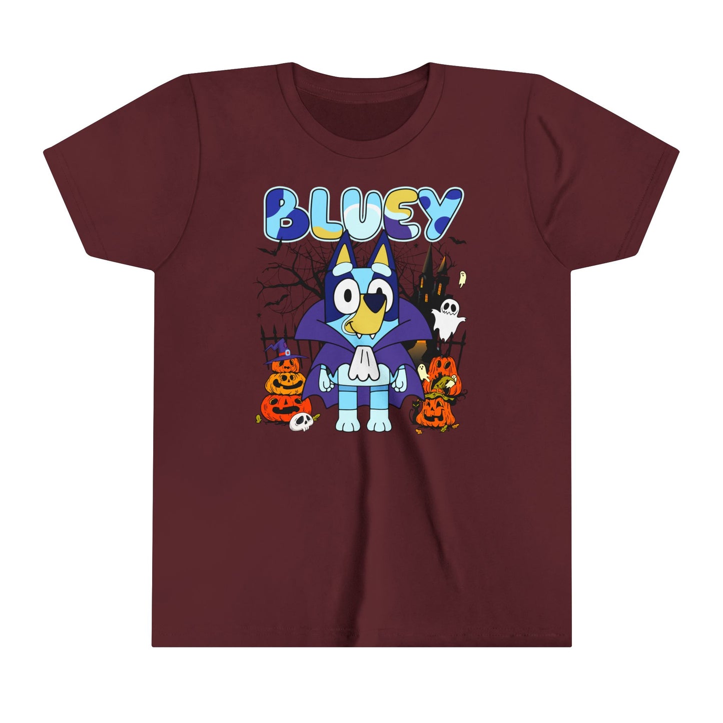 Blue vampire Youth Short Sleeve Tee