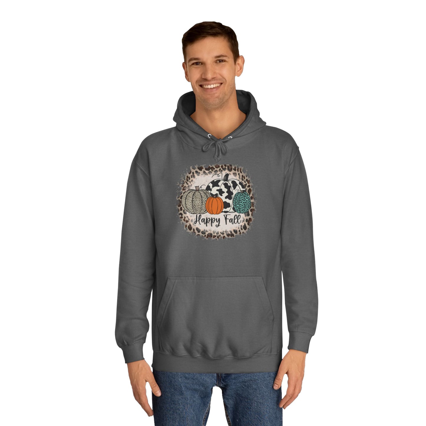 Happy Fall College Hoodie
