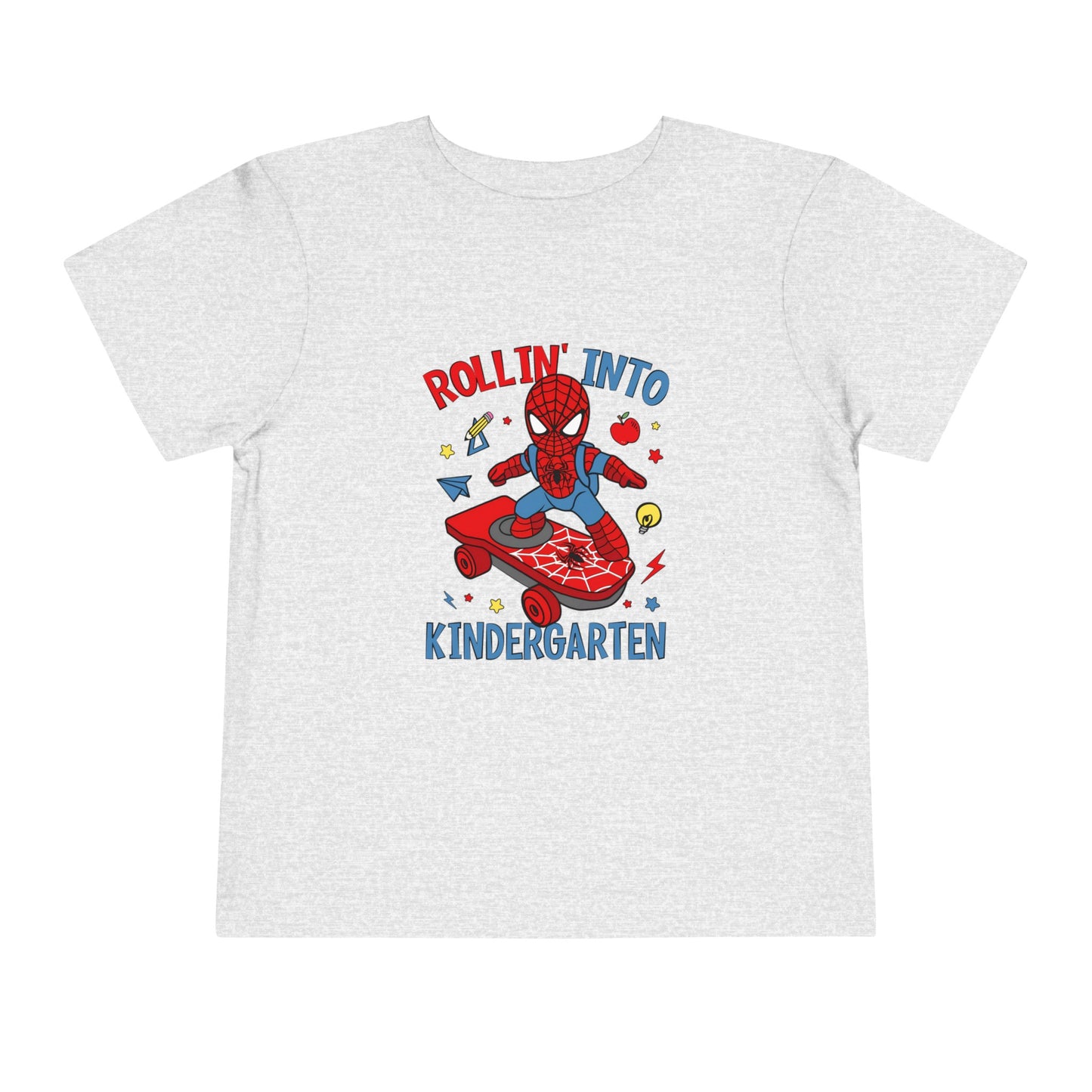 Rollin' Into Kindergarten Toddler Short Sleeve Tee